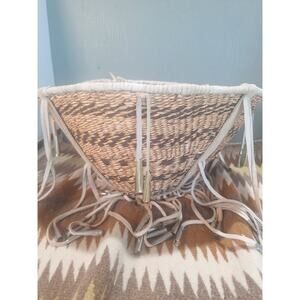 Vintage San Carlos Apache Burden Basket Helen Bonita Heard Museum Provenance